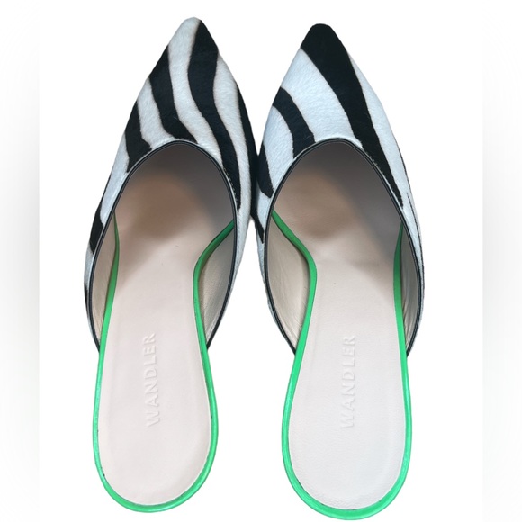 Zebra Print Wandler Heels - Picture 6 of 8